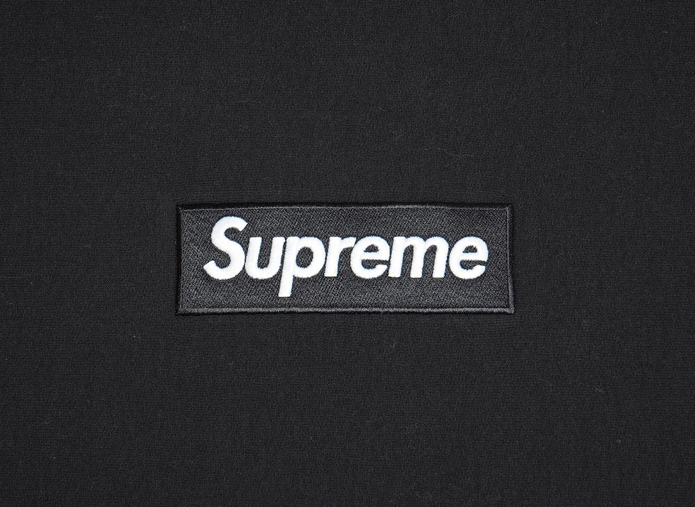 Supreme Box Logo Hooded Sweatshirt Black シュプリーム ボックス ロゴ フーディー スウェットシャツ ブラック - VICTORIA SNKRS