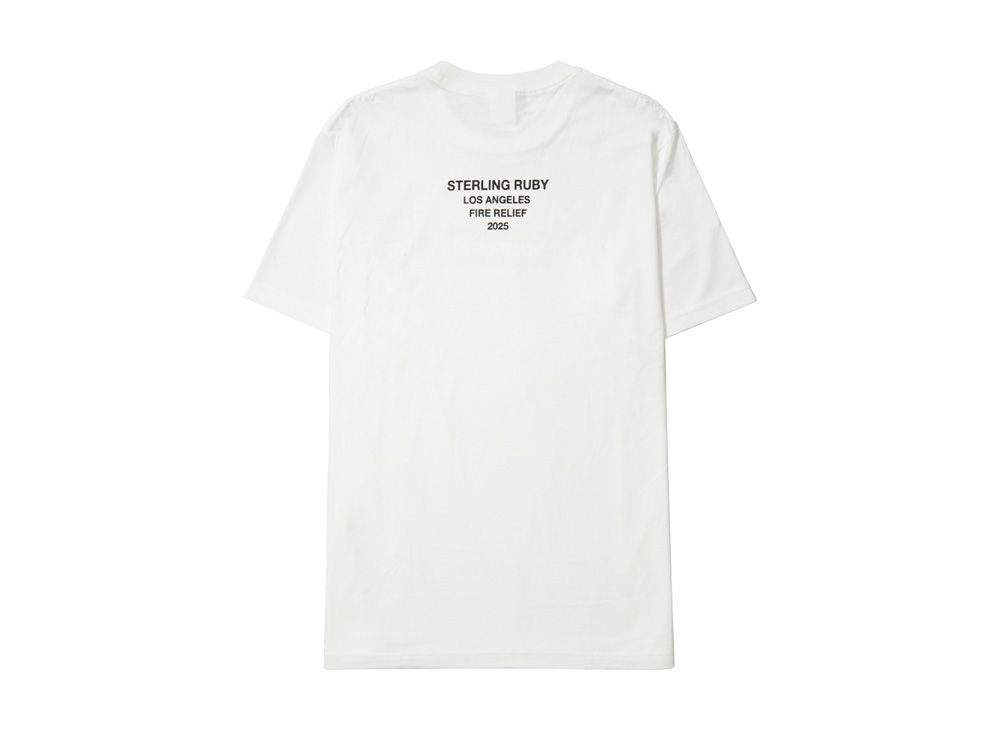 Supreme Los Angeles Fire Relief Box Logo Tee White シュプリーム ロサンゼルス ファイヤーリリーフ ボックスロゴ Tシャツ ホワイト - VICTORIA SNKRS
