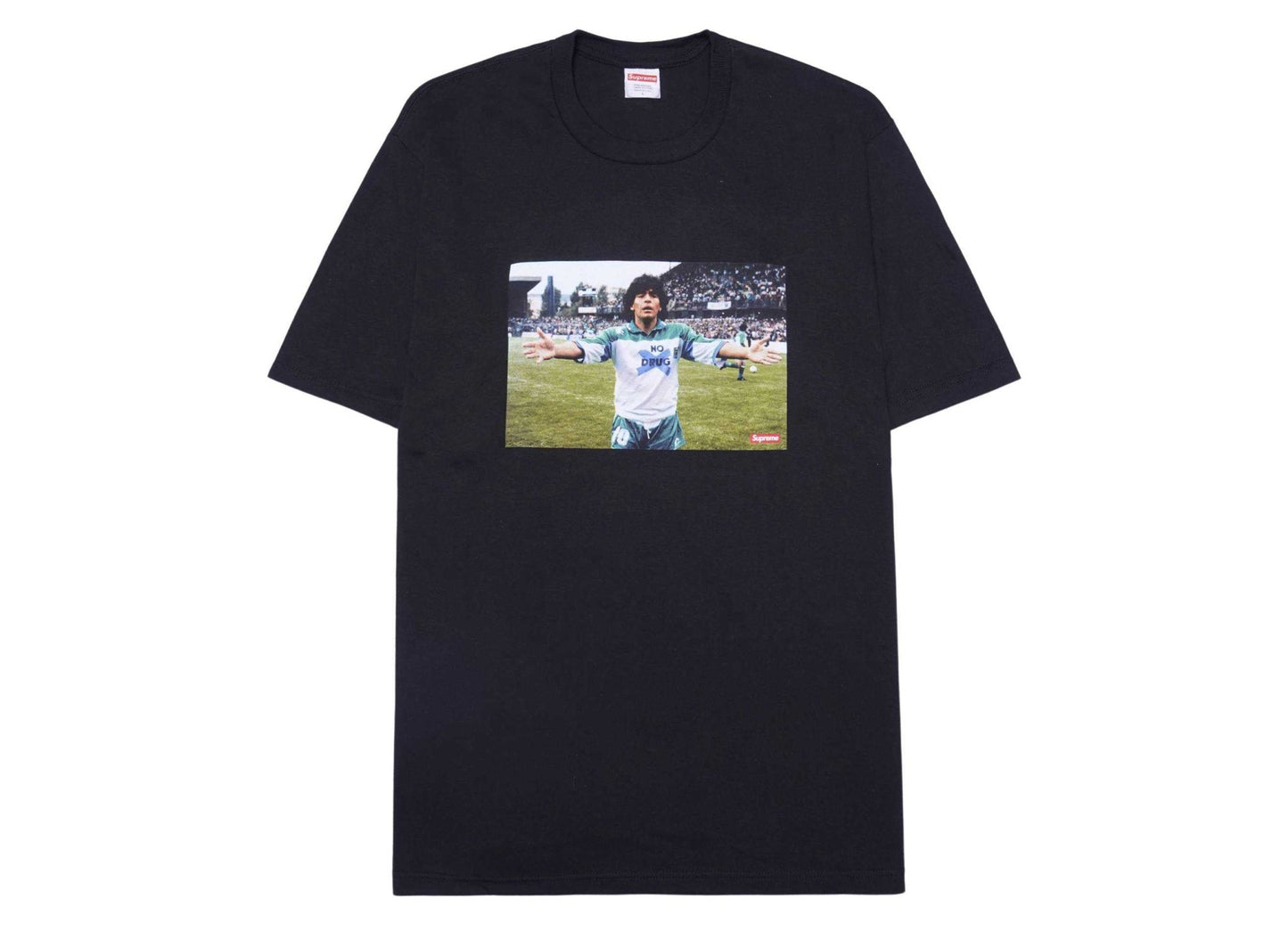 Supreme Maradona Tee Black シュプリーム マラドーナ Tシャツ ブラック - VICTORIA SNKRS