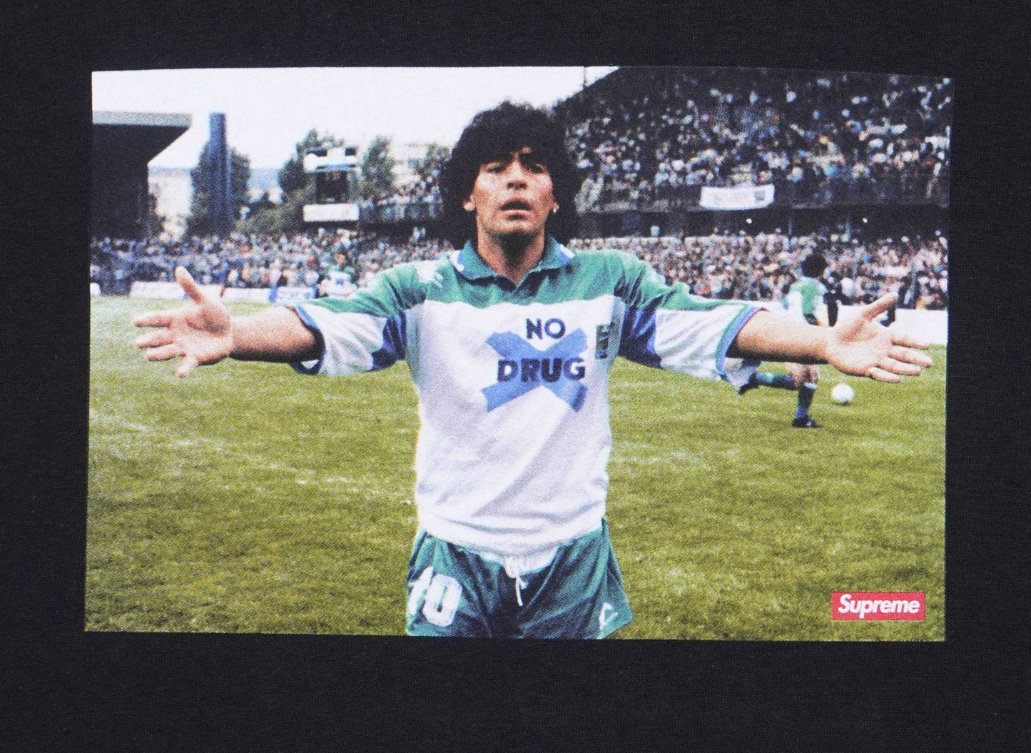 Supreme Maradona Tee Black シュプリーム マラドーナ Tシャツ ブラック - VICTORIA SNKRS