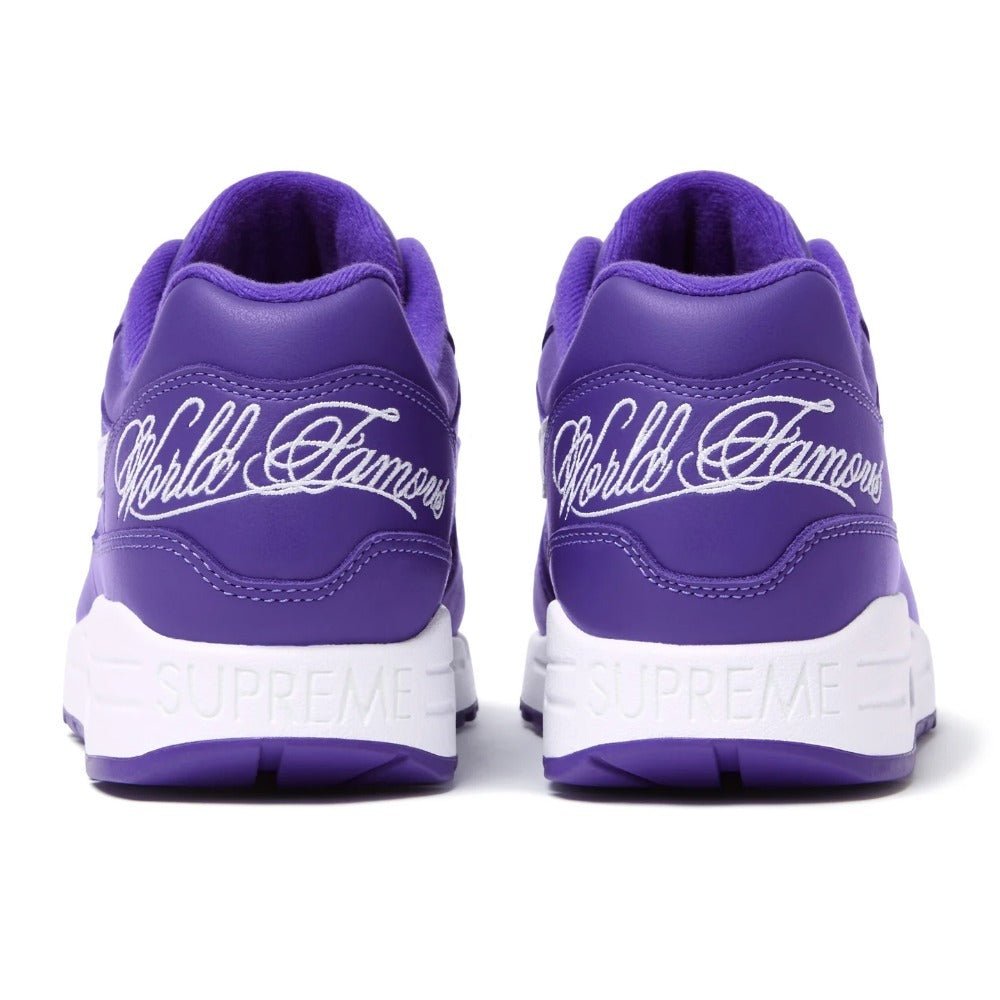 Supreme × Nike Air Max 1 87 SP Purple シュプリーム × ナイキ エアマックス1 87 SP パープル - VICTORIA SNKRS