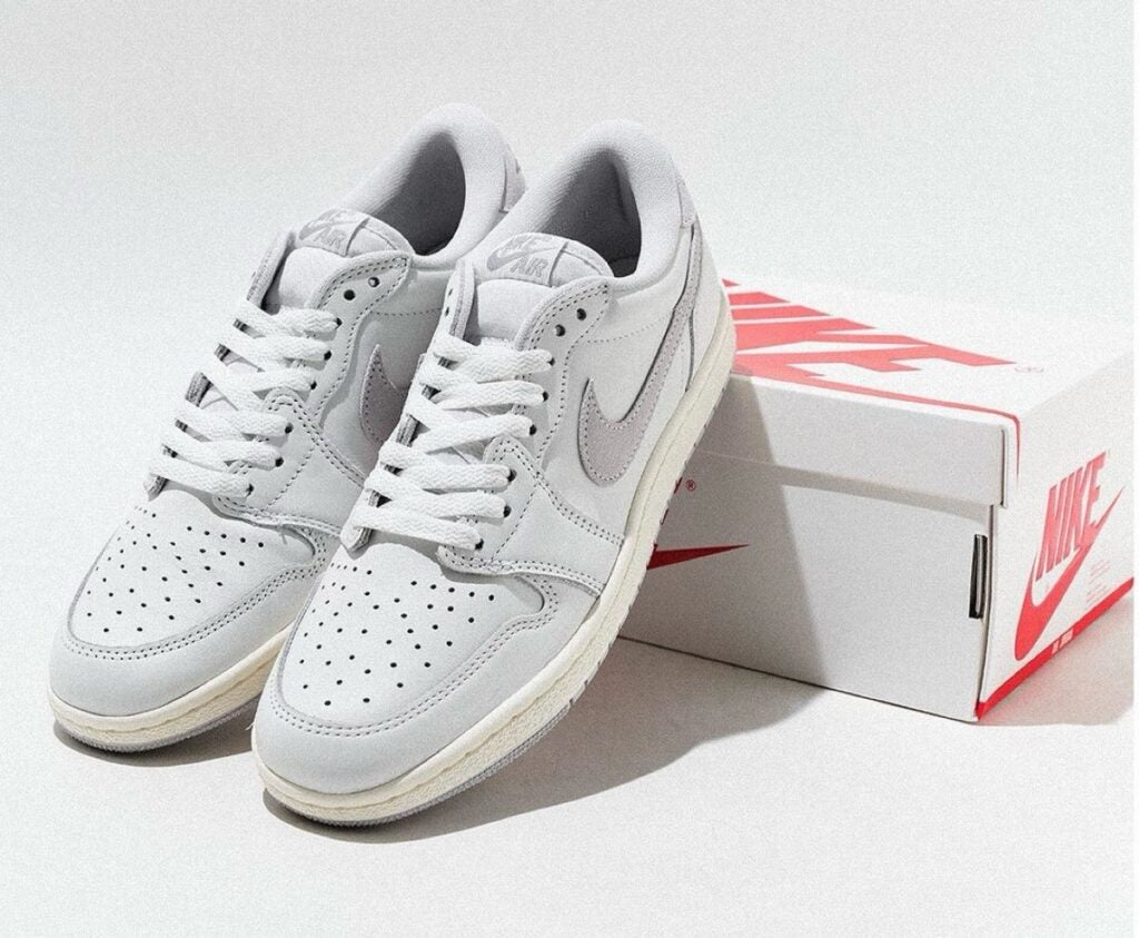 ナイキ エアジョーダン1 ロー 85 ニュートラルグレー Nike Air Jordan 1 Low 85 Neutral Grey - VICTORIA SNKRS