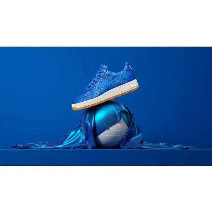 ナイキ クロット ナイキ エアフォース1 ロー CLOT NIKE AIR FORCE 1 LOW BLUE - 鑑定済レアスニーカー通販 Victoria SNKRS