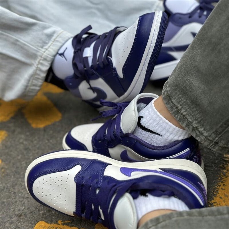 ナイキ エアジョーダン1 ロー スカイJ パープル Nike Air Jordan 1 Low Sky J Purple - VICTORIA SNKRS