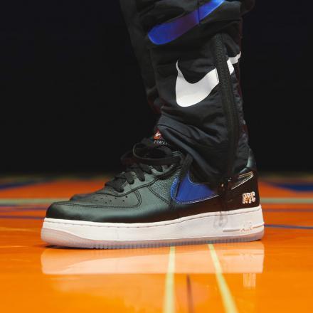 キス×ナイキ エアフォース1 ニューヨーク ニックス ブラック KITH×Nike Air Force 1 New York Knicks Black - VICTORIA SNKRS