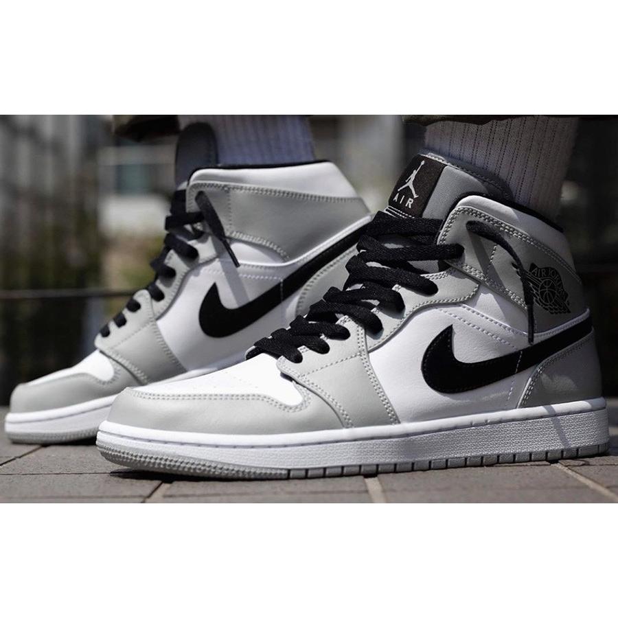 エアジョーダン1 ミッド NIKE AIR JORDAN 1 MID LIGHT SMOKE GREY - VICTORIA SNKRS