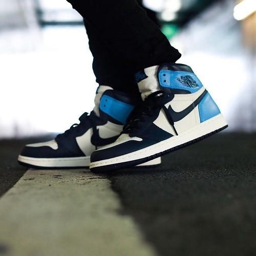 エアジョーダン1 オブシディアン NIKE AIR JORDAN 1 RETRO HIGH OG OBSIDIAN - 鑑定済レアスニーカー通販 Victoria SNKRS