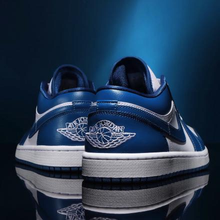 ウィメンズ エアジョーダン1 ロー マリーナブルー Nike WMNS Air Jordan 1 Low Marina Blue - VICTORIA SNKRS