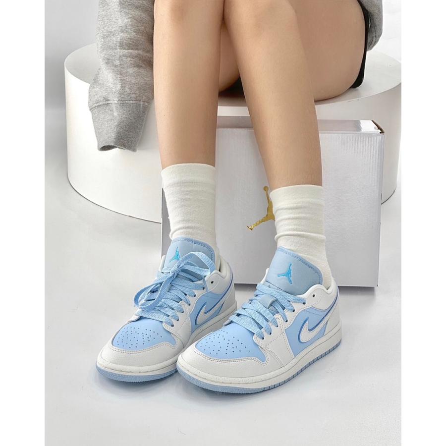 ナイキ ウィメンズ エアジョーダン1 ロー リバース アイスブルー Nike WMNS Air Jordan 1 Low Reverse Ice Blue - VICTORIA SNKRS