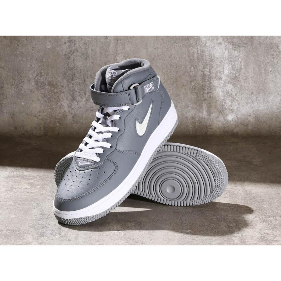 エアフォース1 ミッド NYC クールグレー Nike Air Force 1 Mid NYC Cool Grey - VICTORIA SNKRS