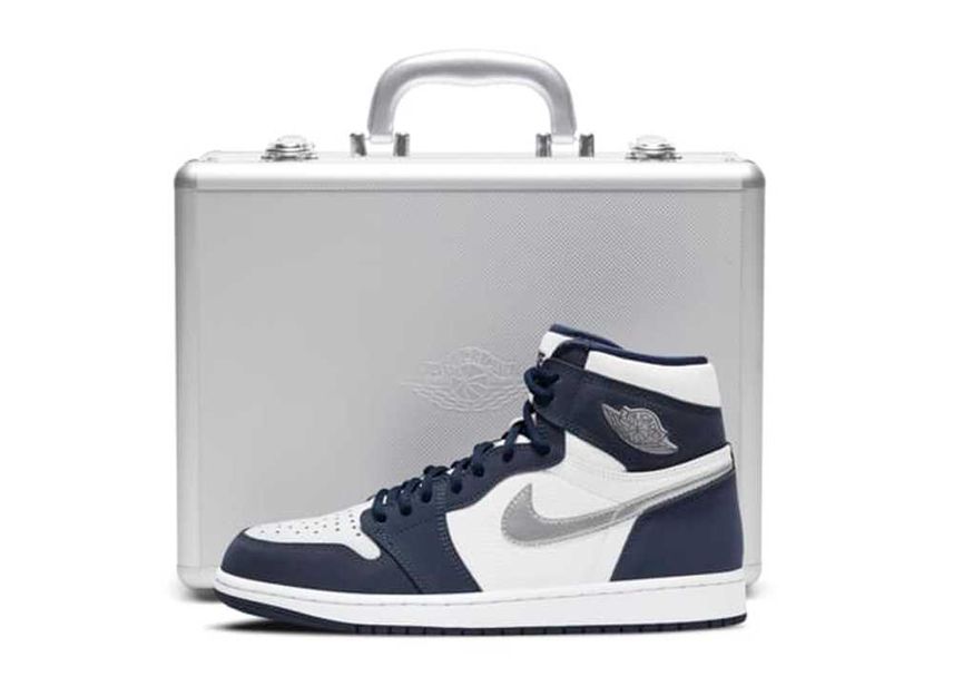 エアジョーダン 1 ハイ OG CO.JP ホワイト ミッドナイトネイビー NIKE AIR JORDAN 1 HIGH OG