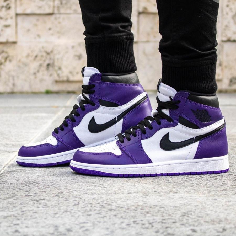 エアジョーダン1 レトロ ハイ OG コートパープル NIKE AIR JORDAN 1 RETRO HIGH OG COURT PURPLE - VICTORIA SNKRS
