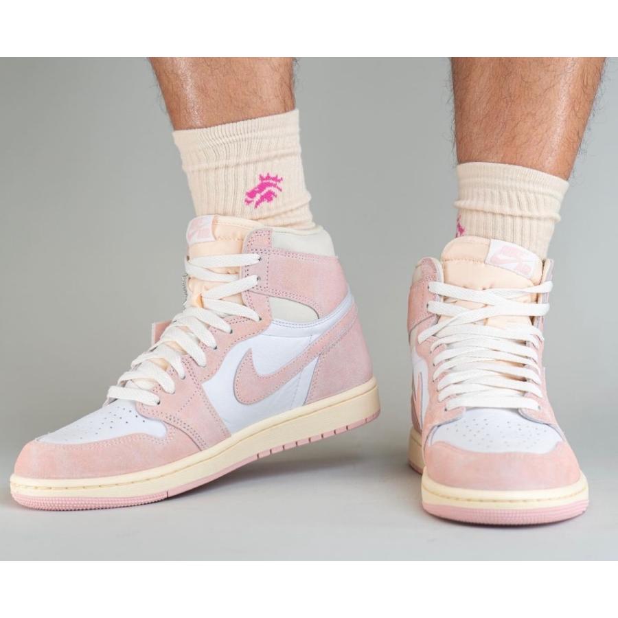 ナイキ ウィメンズ エアジョーダン1 レトロ ハイ OG ウォッシュドピンク Nike WMNS Air Jordan 1 Retro High OG Washed Pink - VICTORIA SNKRS
