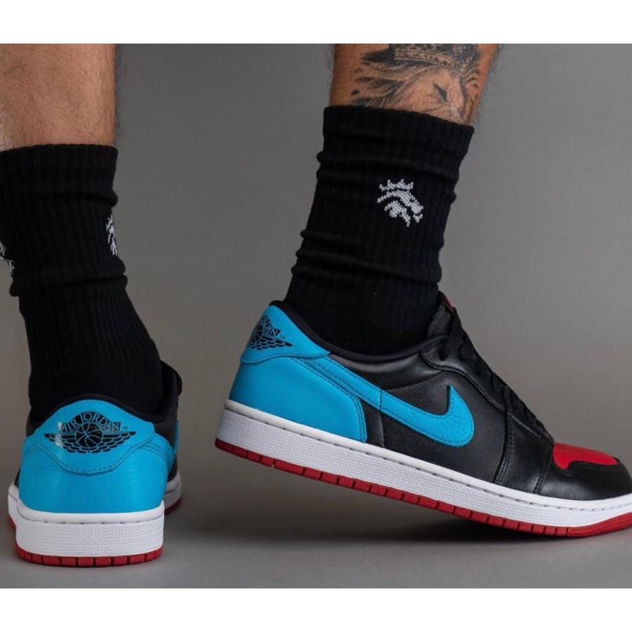 ナイキ ウィメンズ エアジョーダン1 レトロ ロー OG ノースカロライナ トゥ シカゴ Nike WMNS Air Jordan 1 Retro Low OG NC to Chicago - VICTORIA SNKRS