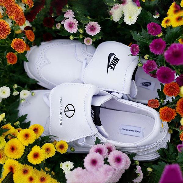 ピースマイナスワン×ナイキ クウォンド1 ホワイト PEACEMINUSONE×Nike Kwondo1 White - VICTORIA SNKRS