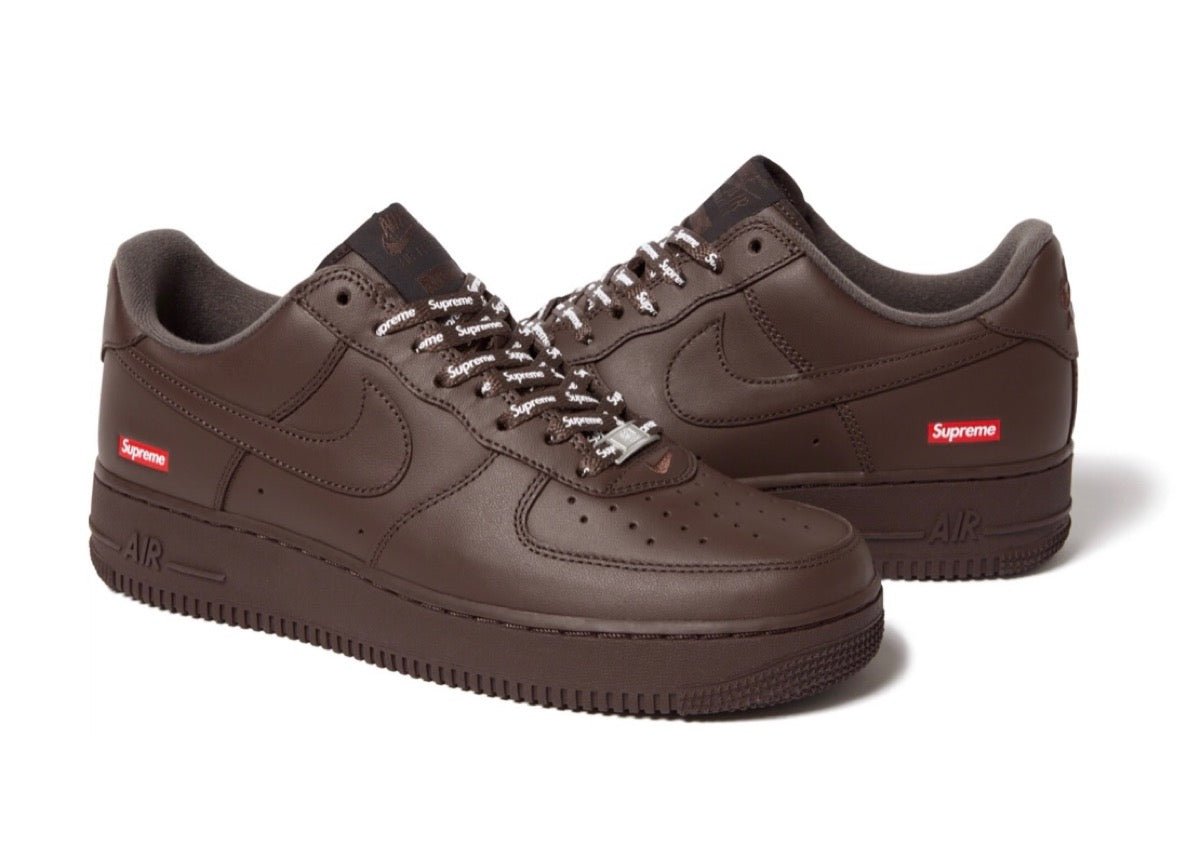 シュプリーム × ナイキ エアフォース1 ロー バロックブラウン Supreme × Nike Air Force 1 Low Baroque Brown - VICTORIA SNKRS