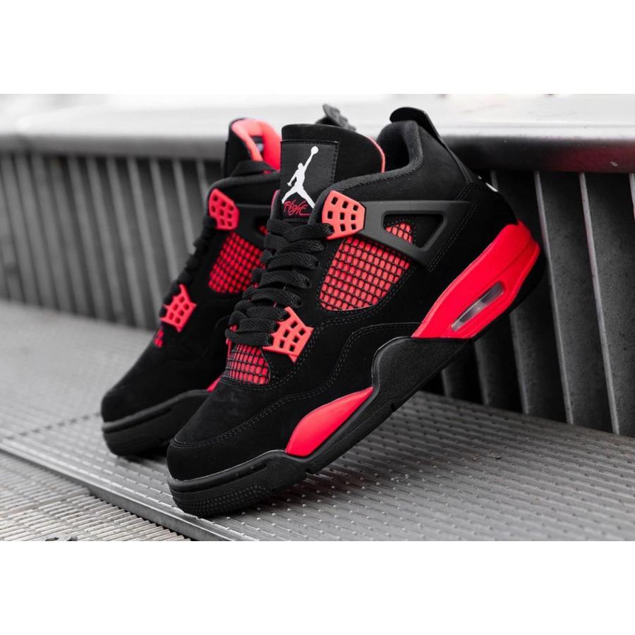 エアジョーダン4 レッド サンダー クリムゾン Nike Air Jordan 4 Red Thunder Crimson - VICTORIA SNKRS