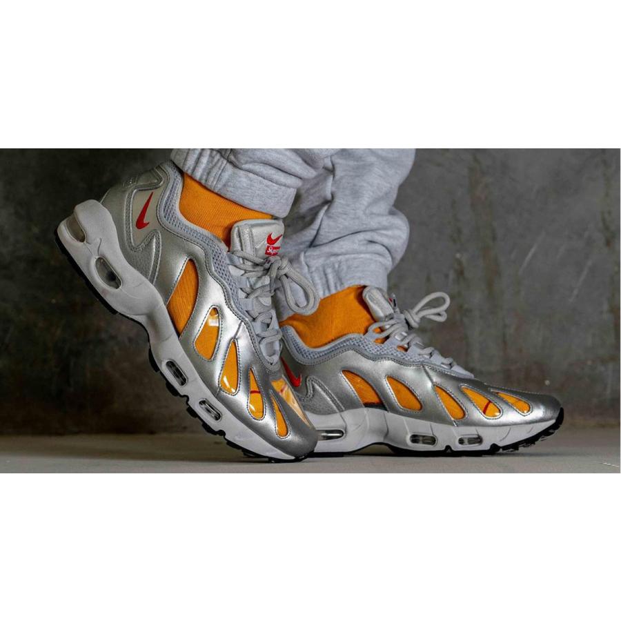 シュプリーム×ナイキ エアマックス96 メタリックシルバー スピードレッドクリア SUPREME×NIKE AIR MAX 96 METALLIC SILVER - VICTORIA SNKRS
