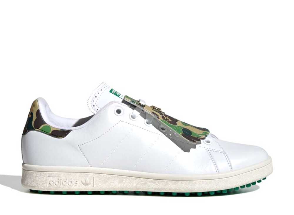 A BATHING APE × adidas Originals Stan Smith Golf Footwear White ア