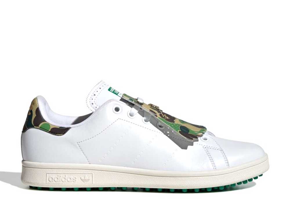 A BATHING APE × adidas Originals Stan Smith Golf Footwear White ア ベイシング エイプ × アディダス オリジナルス スタンスミス ゴルフ フットウェアホワイト - VICTORIA SNKRS
