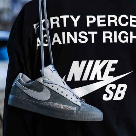 FPAR×ナイキ SB ブレーザー ロー クール グレー FPAR×Nike SB Blazer Low Cool Grey - VICTORIA SNKRS