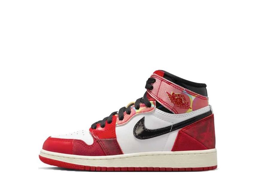 スパイダーマン × ナイキ GS エアジョーダン1 ハイ OG SP ネクストチャプター Spider-Man × Nike GS Air Jordan 1 High OG SP Next Chapter - VICTORIA SNKRS