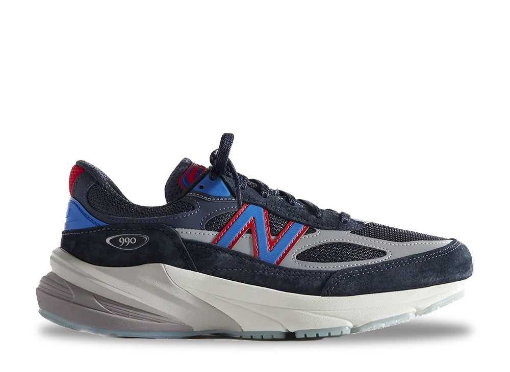 KITH × New Balance 990V6 Ronnie Fieg & MSG Navy キス × ニューバランス 990V6 ロニー・ファイグ & MSG ネイビー M990KR6 - VICTORIA SNKRS