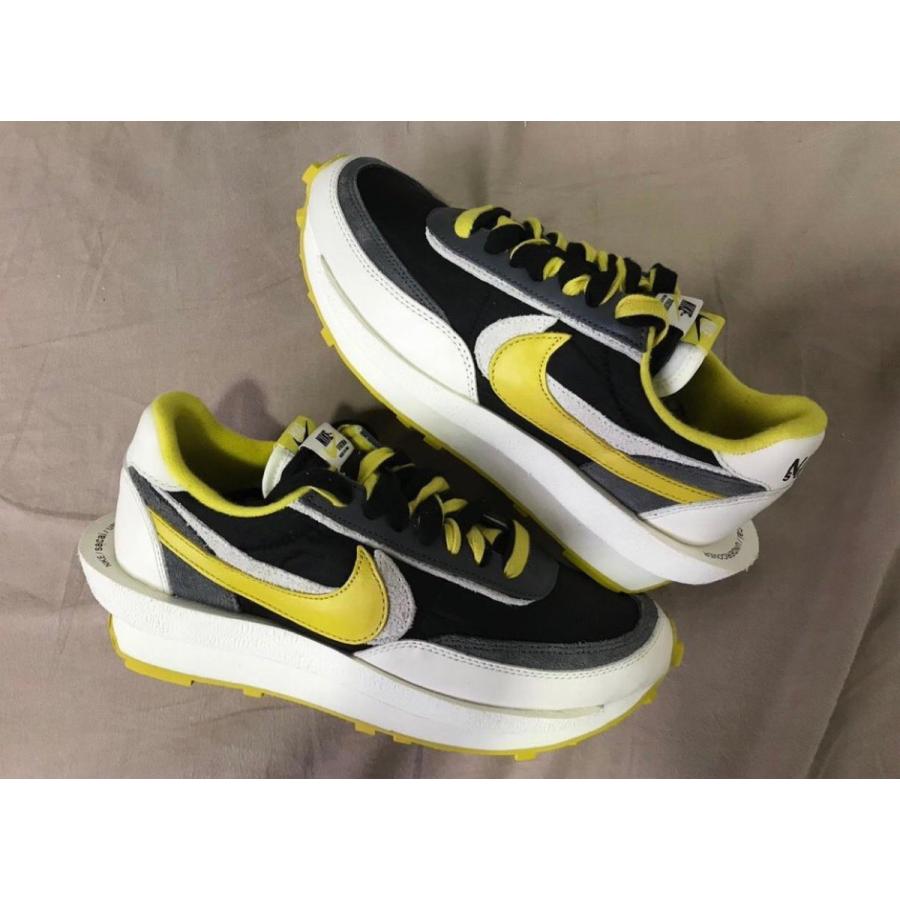 アンダーカバー×サカイ ナイキ LDワッフル ブラック セイル ダークグレー UNDERCOVER×sacai×Nike LD Waffle Black Sail Dark Grey Bright Citron - VICTORIA SNKRS