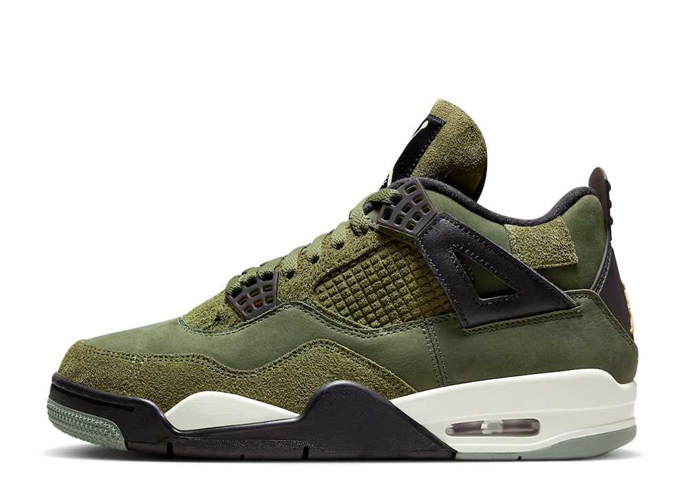 Nike Air Jordan 4 Retro SE Craft Olive ナイキ エアジョーダン4 レトロ SE クラフト オリーブ - VICTORIA SNKRS