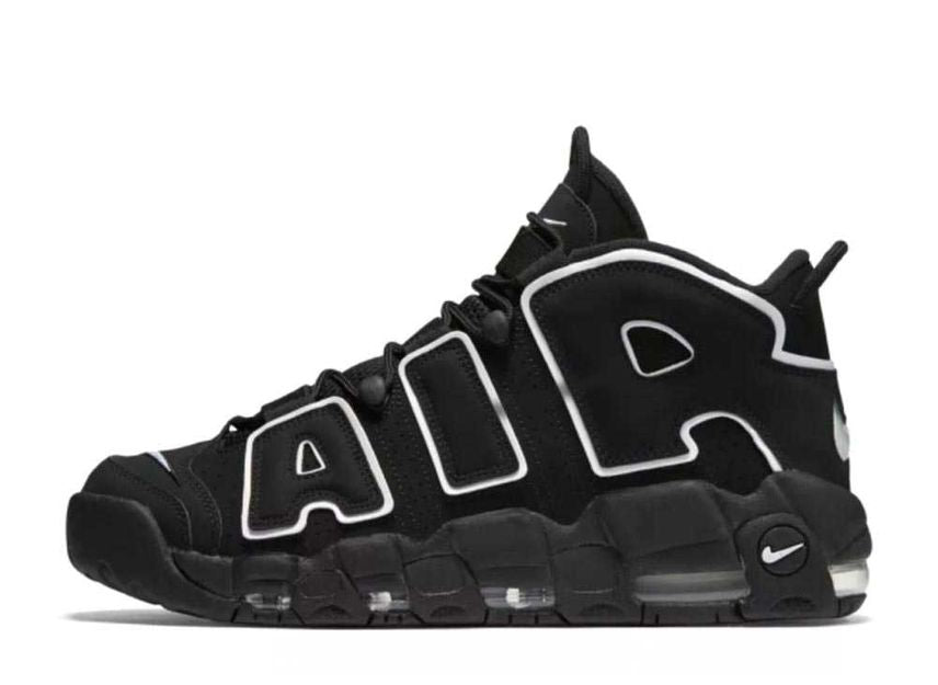 エアモアアップテンポ ブラック ホワイト NIKE AIR MORE UPTEMPO BLACK