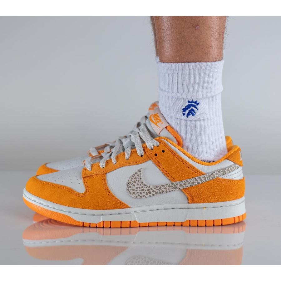 ナイキ ダンク ロー サファリスウッシュ カムクワット Nike Dunk Low Safari Swoosh Kumquat - VICTORIA SNKRS
