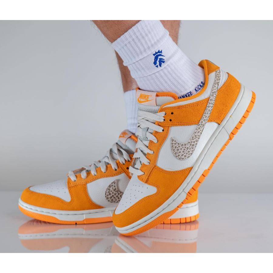 ナイキ ダンク ロー サファリスウッシュ カムクワット Nike Dunk Low Safari Swoosh Kumquat - VICTORIA SNKRS