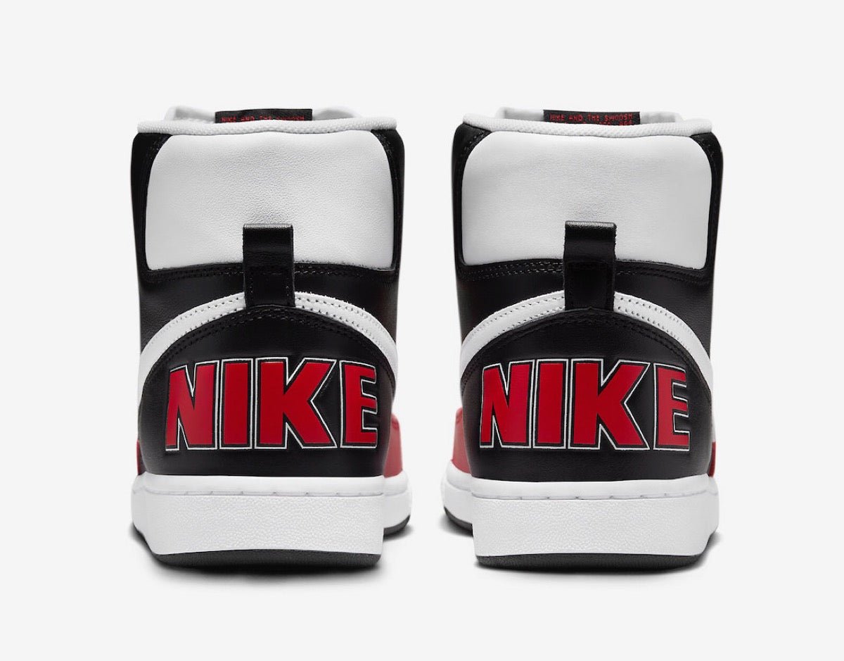 Nike Terminator High Black and University Red ナイキ ターミネーター ハイ ブラック アンド ユニバーシティレッド - VICTORIA SNKRS
