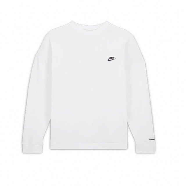 PEACEMINUSONE PMO x NIKE LS Tee White ピースマイナスワン ピーエムオー x ナイキ LS Tシャツ ホワイト - VICTORIA SNKRS