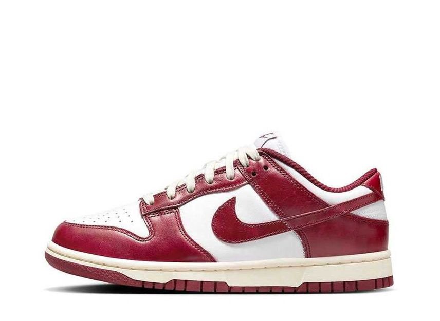 Nike Dunk Low PRM Team Red and White
