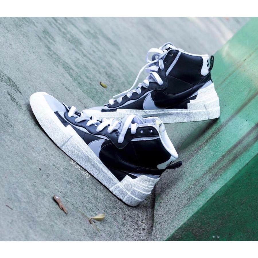 サカイ ナイキ ブレーザーミッド SACAI NIKE BLAZER MID Black - 鑑定済レアスニーカー通販 Victoria SNKRS
