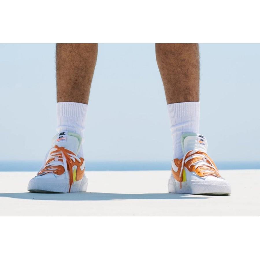 サカイ×ナイキ ブレーザー ロー マグマオレンジ SACAI×NIKE BLAZER LOW MAGMA ORANGE - VICTORIA SNKRS