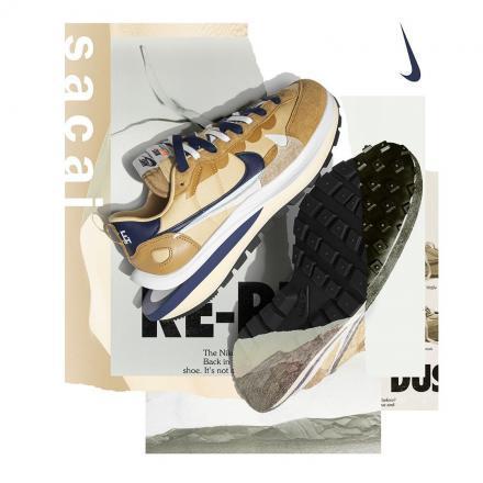 サカイ×ナイキ ヴェイパー ワッフル セサミ アンド ブルーボイド SACAI×NIKE VAPOR WAFFLE SESAME AND BLUE VOID - VICTORIA SNKRS