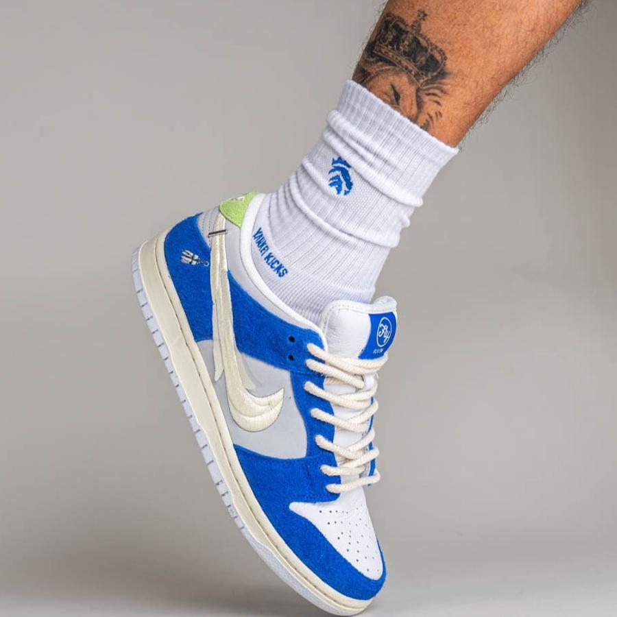 フライ ストリートウェア × ナイキ SB ダンク ロー ガーデニア Fly Streetwear × Nike SB Dunk Low Gardenia - VICTORIA SNKRS