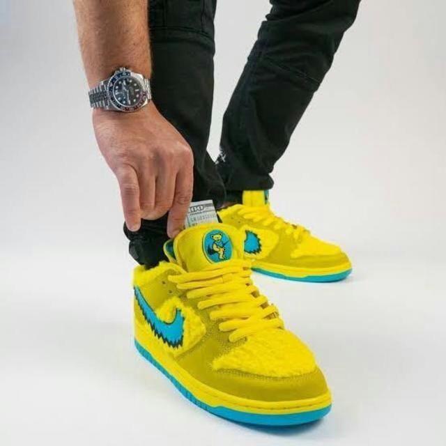 グレイトフルデッド ベアーズ×ナイキSB ダンク ロー イエロー GRATEFUL DEAD BEARS×NIKE SB DUNK LOW YELLOW - VICTORIA SNKRS