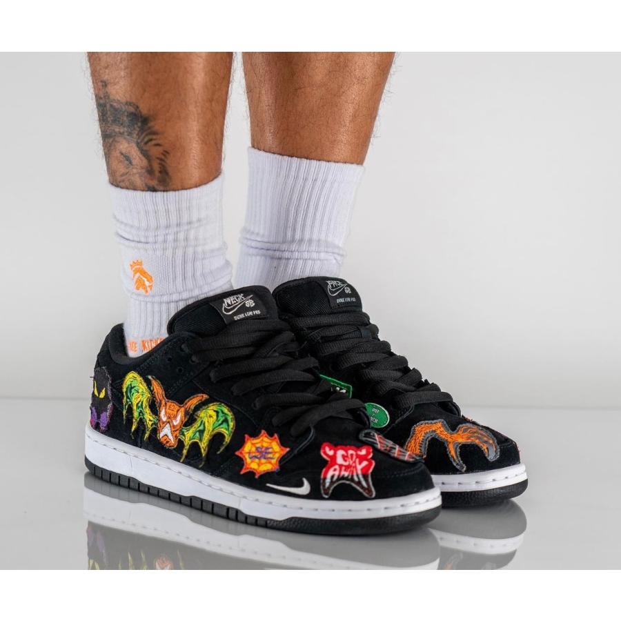 ネックフェイス×ナイキ SB ダンク ロー ブラック Neck face×Nike SB Dunk Low Black - VICTORIA SNKRS