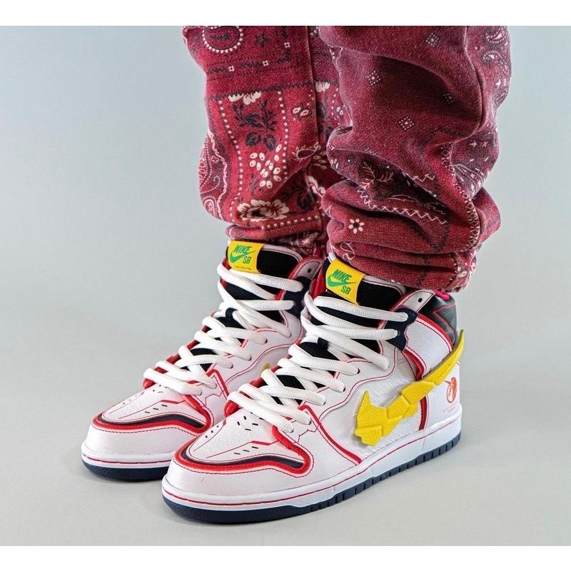 ガンダム×ナイキ SB ダンク ハイ プロ QS ユニコーン Gundam Unicorn×Nike SB Dunk High PRO QS UNICORN - VICTORIA SNKRS