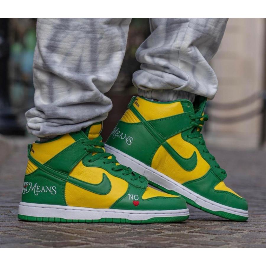 シュプリーム×ナイキ SB ダンク ハイ バイ エニー ミーンズ ブラジル Supreme×Nike SB Dunk High By Any Means Brazil - VICTORIA SNKRS