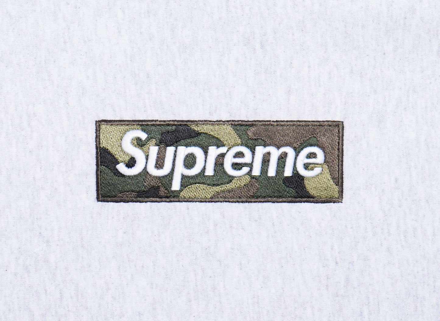Supreme Box Logo Hooded Sweatshirt Ash Grey シュプリーム ボックス ロゴ フーディー スウェットシャツ アッシュ グレー - VICTORIA SNKRS