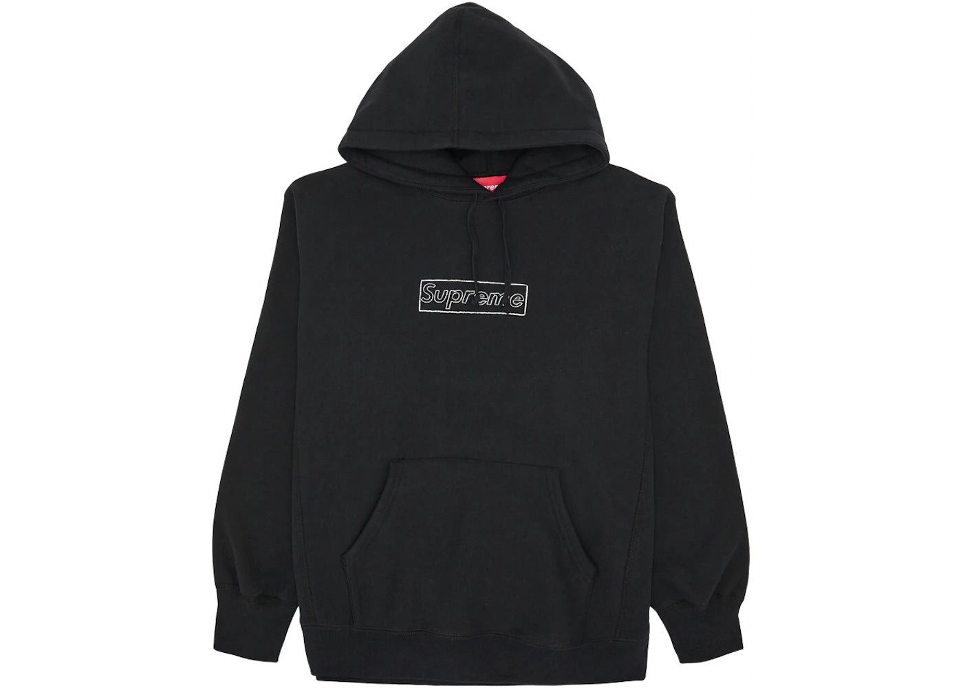 XLカラーBLACK状態KAWS Chalk Logo Hooded Sweatshirt black