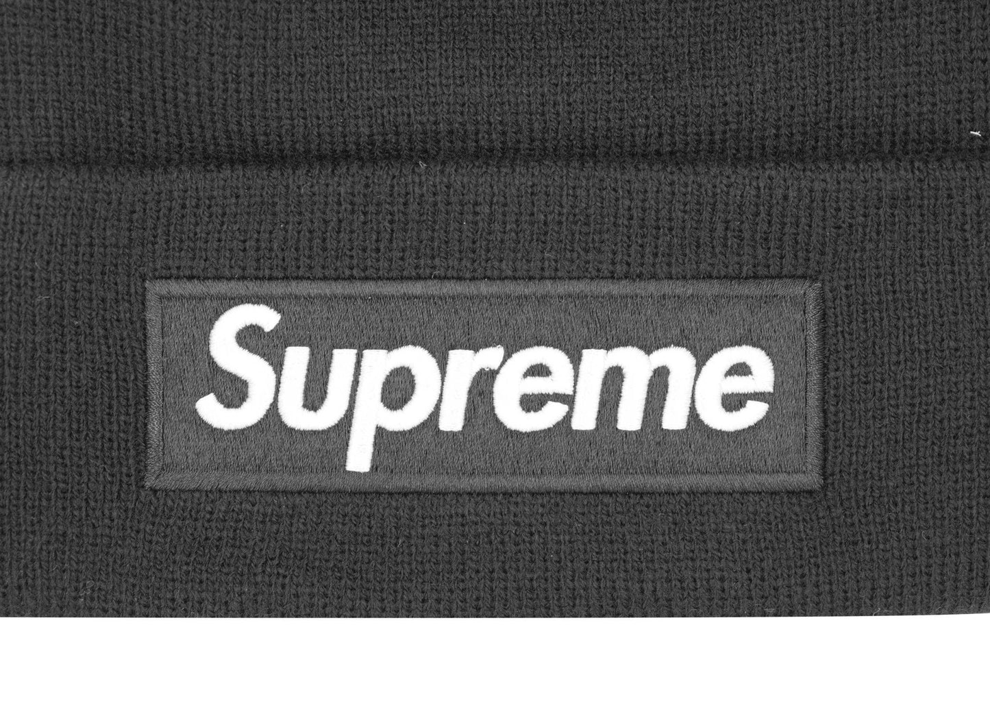 Supreme New Era Box Logo Beanie Black シュプリーム ニューエラ ボックス ロゴ ビーニー ブラック - VICTORIA SNKRS