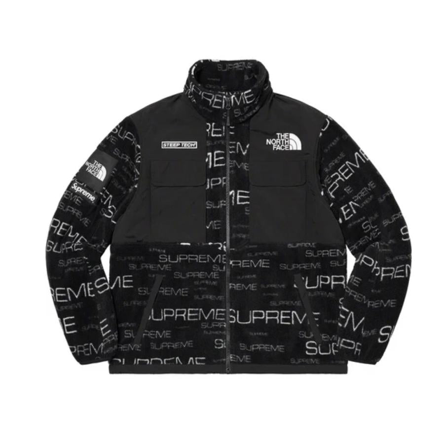 Supreme The North Face Steep Tech Fleece Jacket Black シュプリーム ザ ノース フェイス スティープ テック フリース ジャケット ブラック - VICTORIA SNKRS