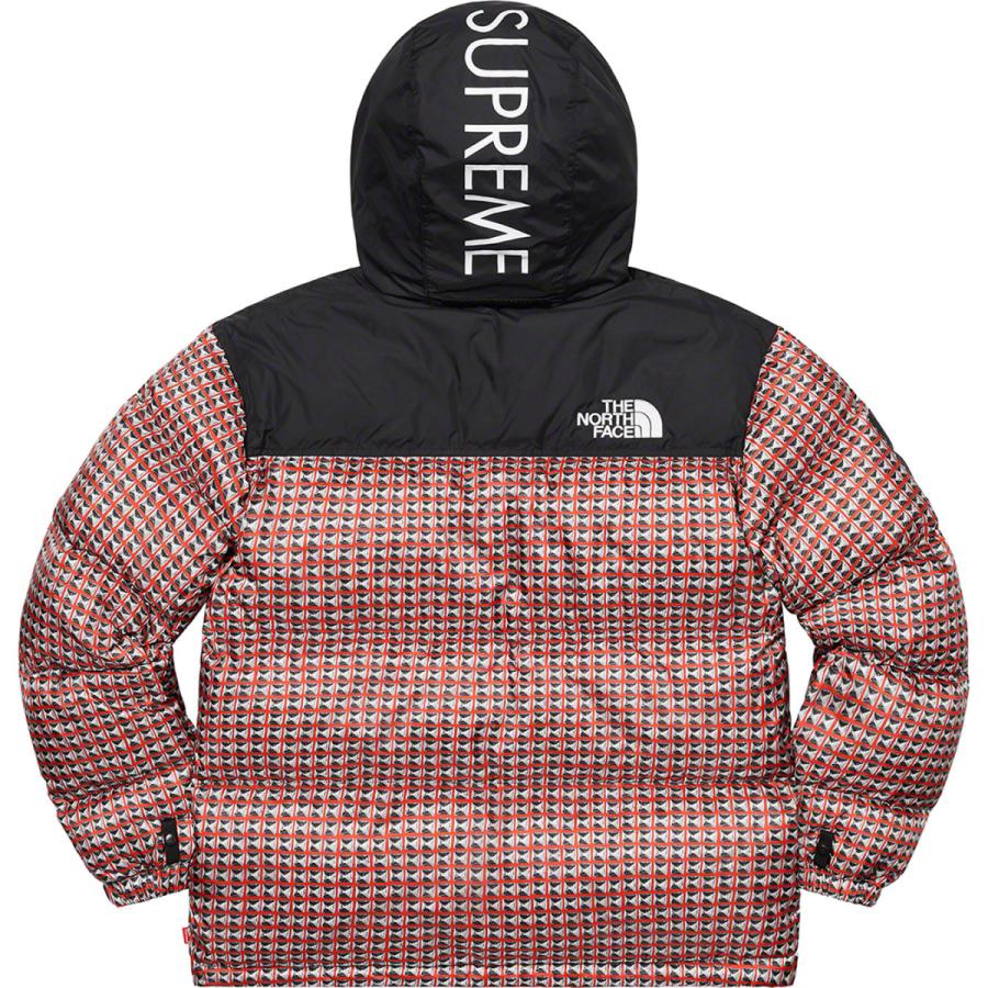 シュプリーム ザノース フェイス スタッズ ヌプシ ジャケット レッド Supreme The North Face Studded Nuptse  Jacket Red