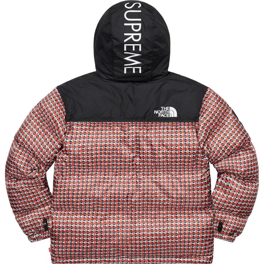 シュプリーム ザノース フェイス スタッズ ヌプシ ジャケット レッド Supreme The North Face Studded Nuptse Jacket Red - VICTORIA SNKRS