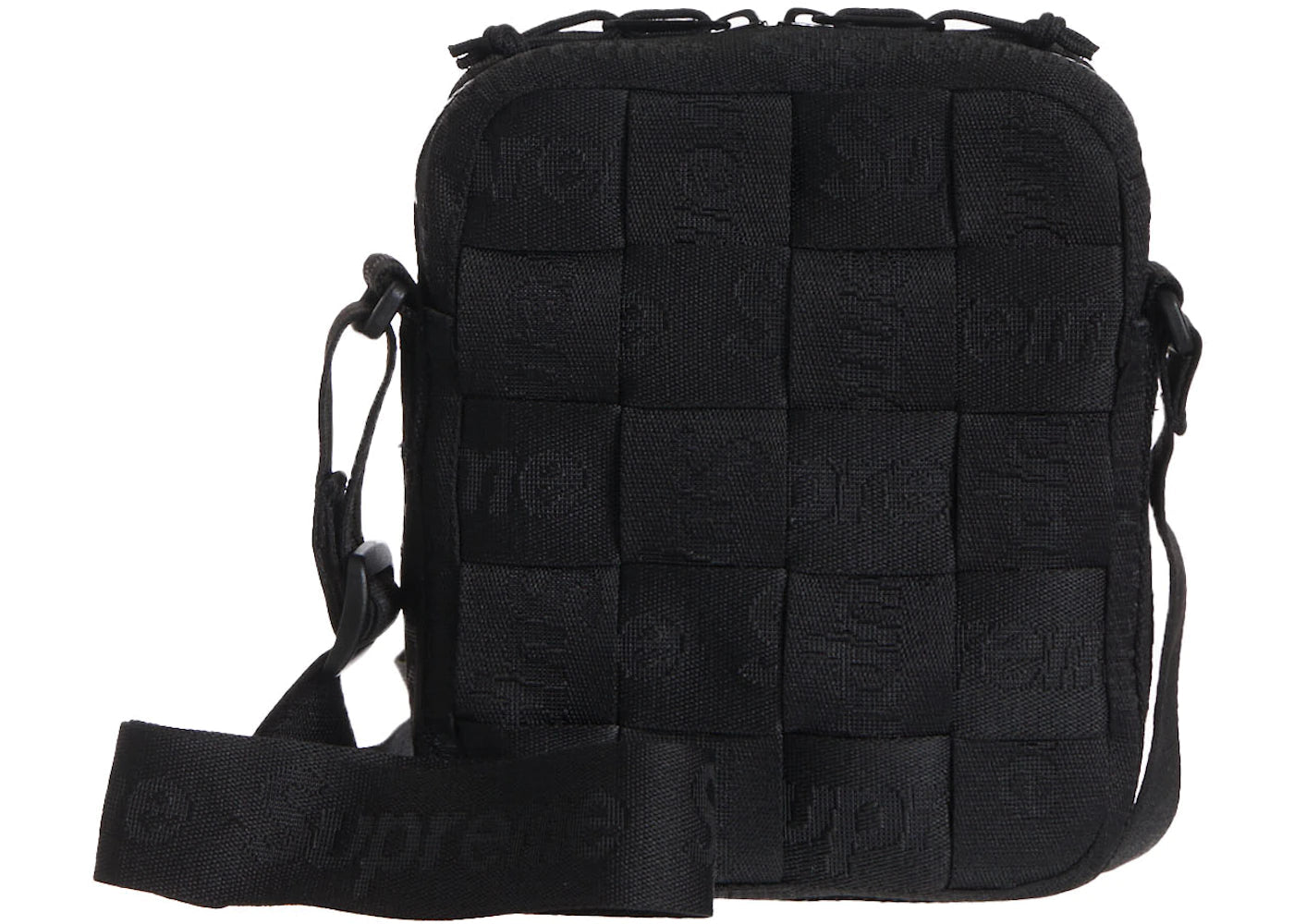 Supreme Woven Shoulder Bag Black シュプリーム ウーブン ショルダー バッグ ブラック - VICTORIA SNKRS